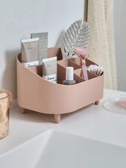 Opbergbox HUSUM B22xL16xH14cm roze