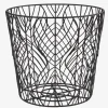 Opbergmand ILSBO metaal draad zwart