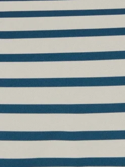 Parasol SMYGEHUK Ø200 naturel/blauw