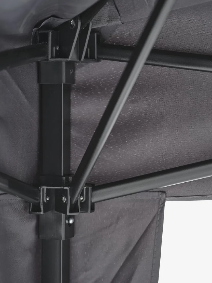 Partytent JERUP B2,7xL2,7xH2,6m grijs