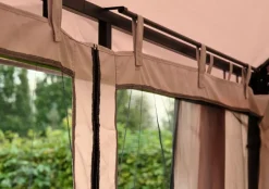 Partytent OURENSE B3xL4xH2.76m beige