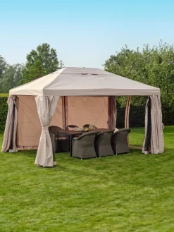 Partytent OURENSE B3xL4xH2.76m beige