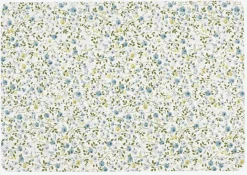 Placemat FLORA 33x42 blauw/wit