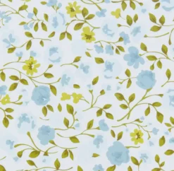 Placemat FLORA 33x42 blauw/wit