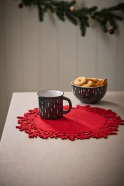 Placemat IDUN Ø38 rood