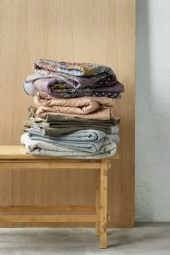 Plaid INKALILJE 140x200 gewatteerd