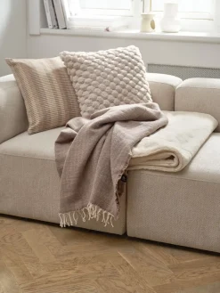 Plaid KALKLOK 130x170 beige