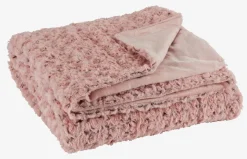 Plaid KONGSSPIR 140x200 roze