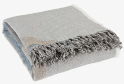 Plaid LOBELIA 130x180 blauw/grijs