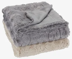 Plaid MYGGBLOM 130x170 beige