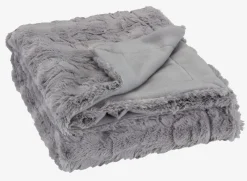 Plaid MYGGBLOM 130x170 grijs