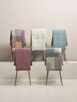 Plaid VALMUE 130x180 blauw