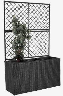 Plantenbak TRANA B30×L83×H130 zwart