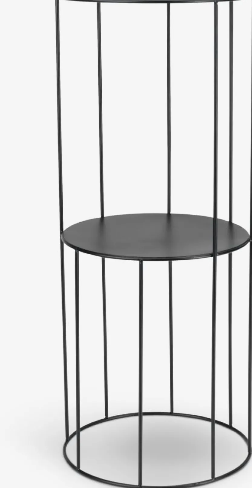 Plantenstandaard PELLE Ø25xH60cm zwart