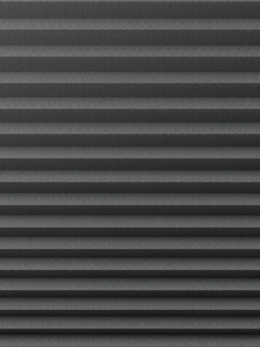 Plisségordijn HVEN 60x130 grijs up/down