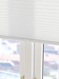 Plisségordijn HVEN 60x130cm wit up/down