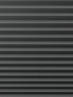 Plisségordijn verduisterend HVEN 60x130 grijs up/down