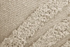 Poef HYLKE 60x60 naturel stof