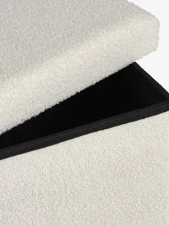 Poef NYSTED 76x38 met opbergruimte off-white teddy