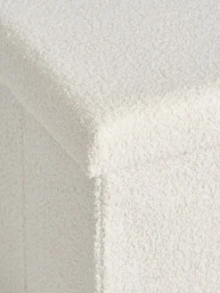 Poef NYSTED 76x38 met opbergruimte off-white teddy