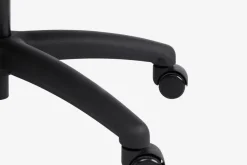 Professionele bureaustoel KASTBJERG zwart kunstleer