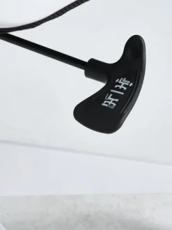 Professionele bureaustoel HEDENSTED zwarte stof/wit