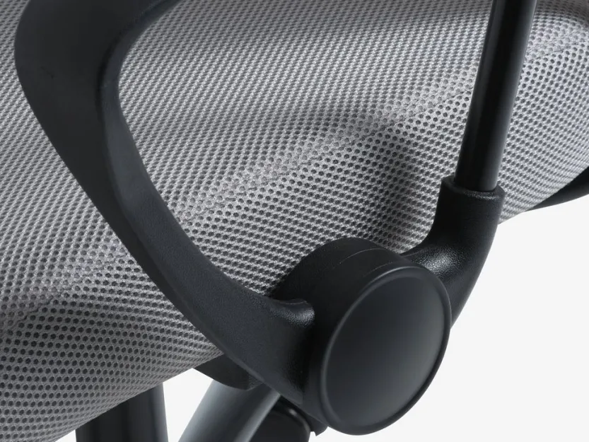 Professionele bureaustoel BILLUM grijs mesh/zwart