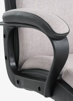 Professionele bureaustoel MARBJERG grijs/zwart kunstleer