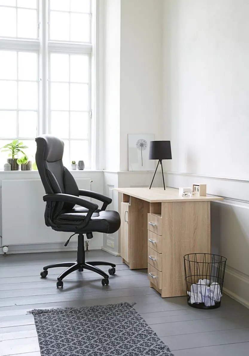 Professionele bureaustoel TAMDRUP zwart