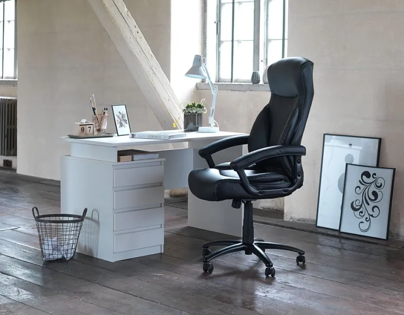 Professionele bureaustoel TAMDRUP zwart