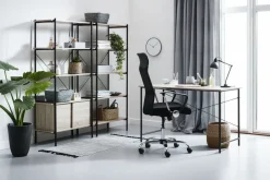 Professionele bureaustoel BILLUM zwarte mesh