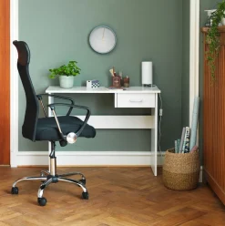 Professionele bureaustoel BILLUM zwarte mesh