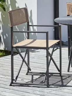 Regisseur stoel NAGELSTI zwart