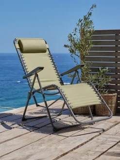 Relaxstoel ULFBORG grijsgroen