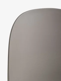 RINGSTED Ø100 tafel zwart + 4 ULDAL stoelen bruin