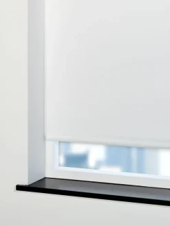Rolgordijn verduisterend ROLLA 92x190 wit