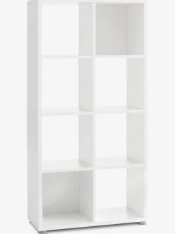 Roomdivider HALDAGER 8 schappen wit