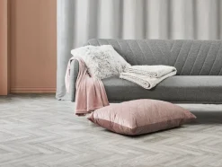 Rugkussen ENGBLOMME 60x90 roze