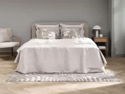 Rugkussen FAGERKLOKKE 50x70 beige