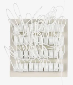 Runner met koord FLEXI 40st/pk wit