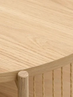 Salontafel EGELEV Ø70 eiken