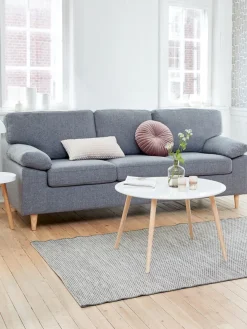 Salontafel GALTEN Ø75 wit