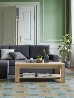 Salontafel HASLUND 60x120 eiken