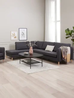 Salontafel HINNERUP 75x120 zwart