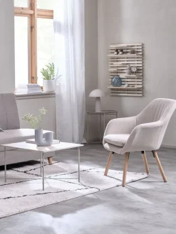 Salontafel KILDEDAL 60x60 marmer kleur