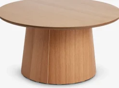 Salontafel KLIPLEV Ø80 eiken