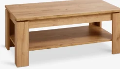 Salontafel LINTRUP 60x110 1 schap naturel eiken kleur
