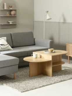 Salontafel LISBJERG 60x107 naturel eiken kleur