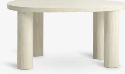 Salontafel LUNDEBORG 68x85 marmer kleur