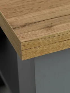 Salontafel MARKSKEL 60x110 grijs/eiken